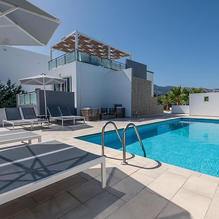 Asteria Pearl Villa 2 With Rooftop Jacuzzi Tigaki Exterior foto