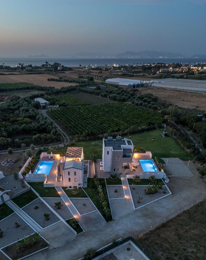 Asteria Pearl Villa 2 With Rooftop Jacuzzi Tigaki Exterior foto